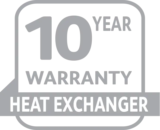 10 Year Warranty Heat Exchanger